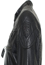 Lade das Bild in den Galerie-Viewer, Perforierte Bikerjacke