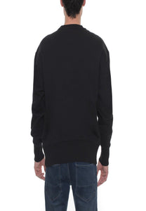 Badge Relaxed -Neck Sweater