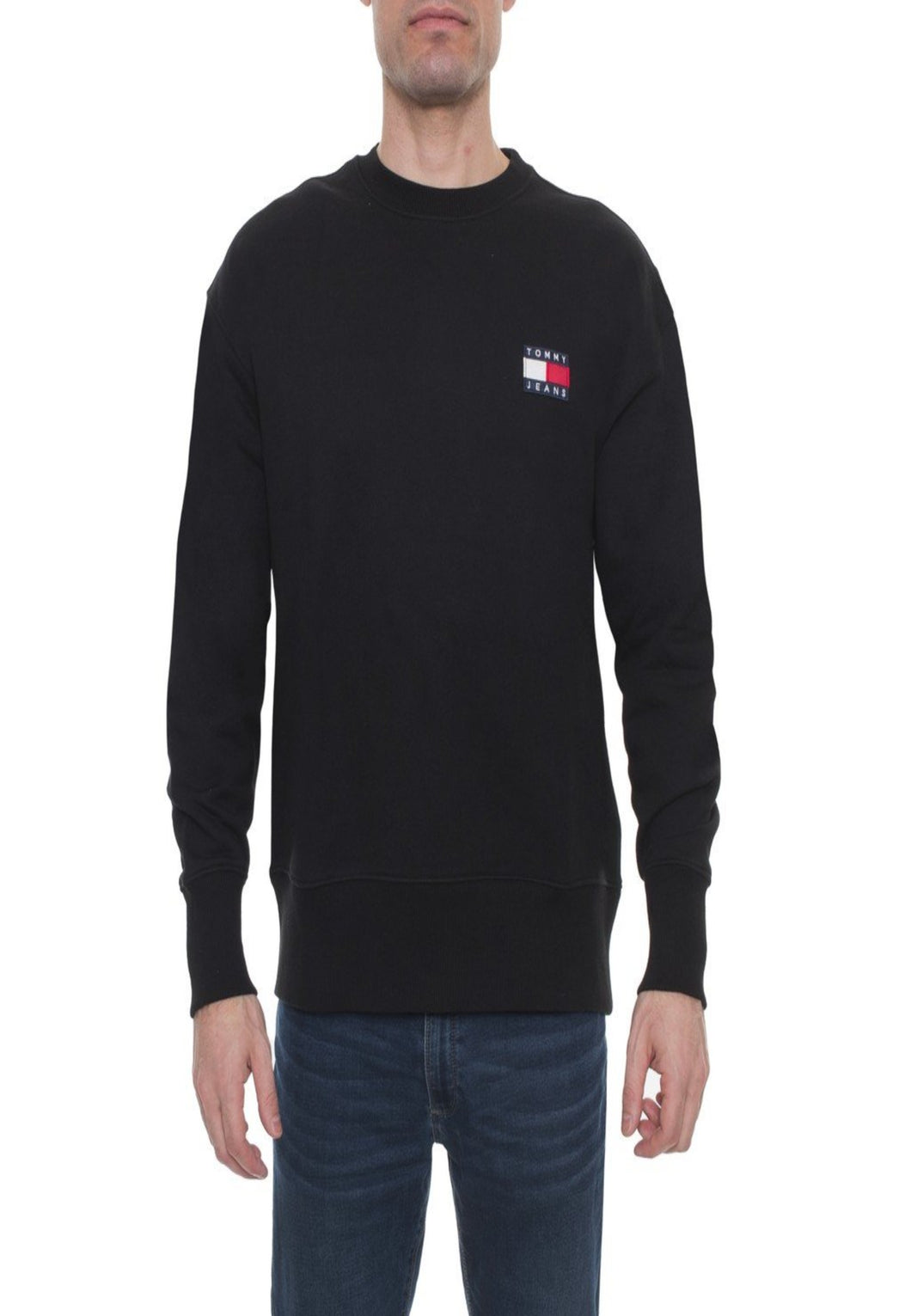 Badge Relaxed -Neck Sweater