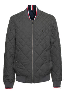 Reversible Quilted Bomber Jacke
